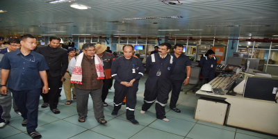 Hon'ble Governor visits Numaligarh Refinery