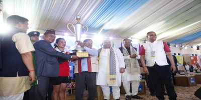 Hon'ble Governor at the Finale of Kho Kho Championship, Tamalpur