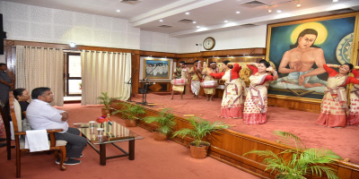 Cultural programme organised in Raj Bhavan