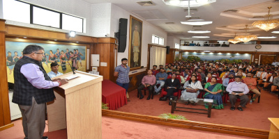 Hon'ble Governor interacts with students from IIT and IIM at Raj Bhavan