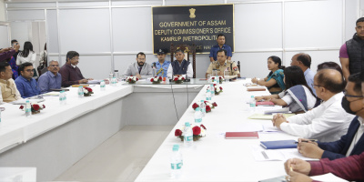 Hon'ble Governor Shri Kataria visits Kamrup(M) DC Office