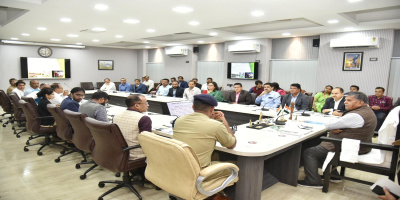 Hon'ble Governor holds a review meeting with Jorhat District Administration