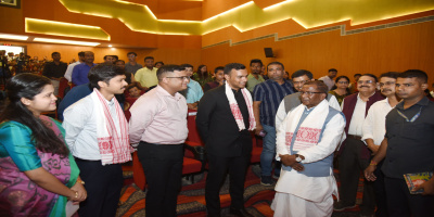 Assam Governor attends counselling session of Governor Assam's Pratibha Protsahan Yojana