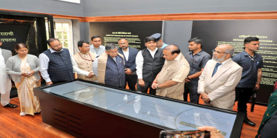 Hon'ble Governor along with CM, Assam at War Hero Museum