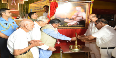 Assam Governor Gulab Chand Kataria attended the 50th birth anniversary celebration of Acharya 108 Shri Pramukh Sagar Ji Maharaj at the Digambar Jai