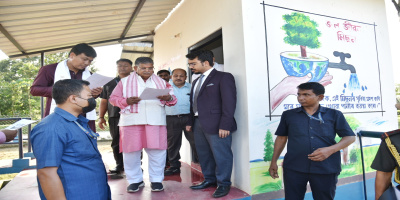 At a Model Anganwadi Centre in Tinsukia