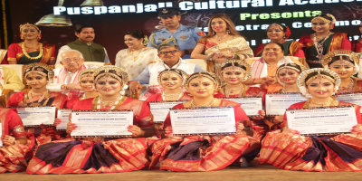 Governor attends Classical Dance Festival and Arangetram ceremony held at Pragjyoti ITA Centre, Guwahati