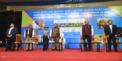 Governor attends Tarang- a state level mela for FPOs