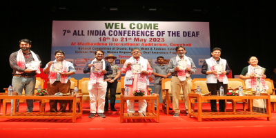 Governor attends the 7th All India Conference of Deaf