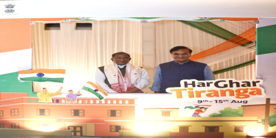 Hon'ble CM with The Hon'ble Governor during At Home celebration