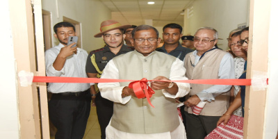 Governor inaugurates a blood donation camp organized by Indian Red Cross Society Assam Chapter in Guwahati