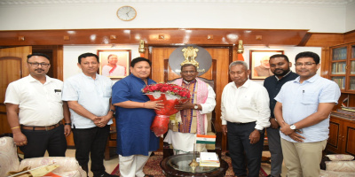 a delegation headed by CEM, BTC calls on the Governor of Assam at Raj Bhavan